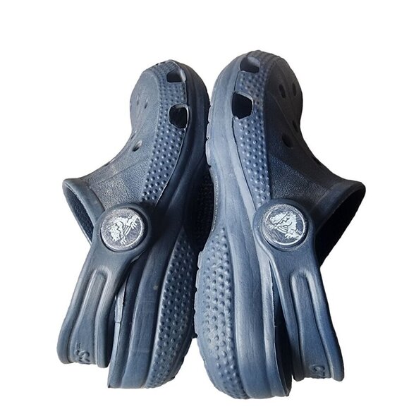 Crocs Kids Classic Clog Light Blue Baby Boys Size 8 / 9 - Picture 6 of 9